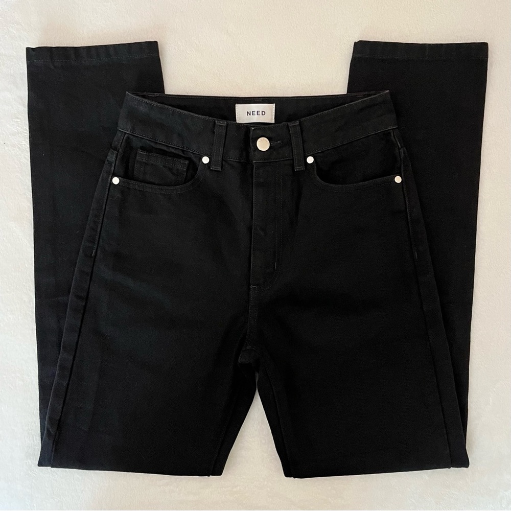 Need Supply Co Black High Waisted Jeans